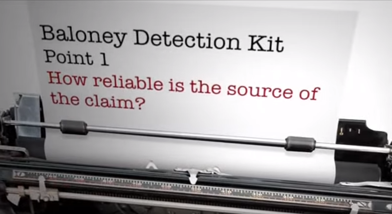 The Baloney Detection Kit - Manage By Walking Around